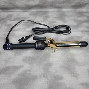 Hot Tools Pro Artist 24K Gold Collection 1" Curling Iron, Model: 1181 NWOB